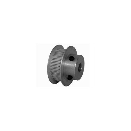 B&B Manufacturing 36MP025M6FA6, Timing Pulley, Aluminum, Clear Anodized, 36MP025M6FA6